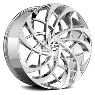 AZARA® AZA-540 Wheels - Nano Chrome Rims