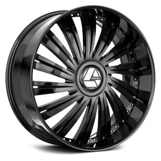 アレサ AZARA® AZX-102 Wheels - Gloss Black Rims