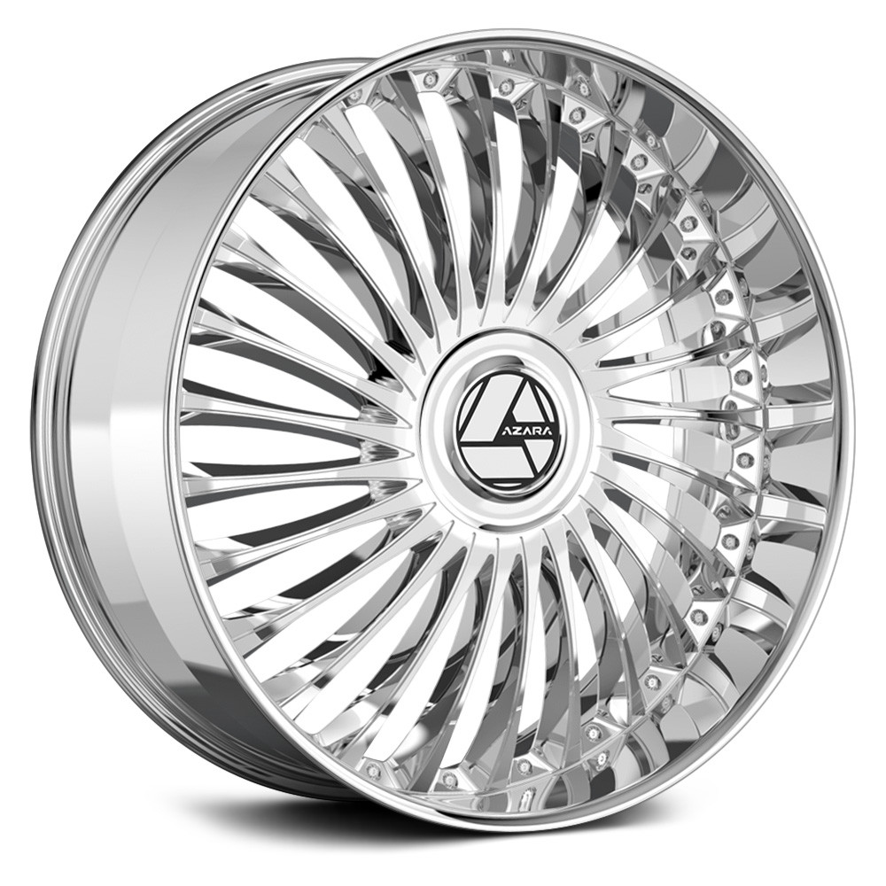 AZARA® AZX-103 Wheels - Chrome Rims - AZX-1032493915C-114.3