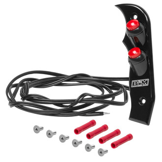 B&M® - Magnum Grip Side Plate with 2 Buttons