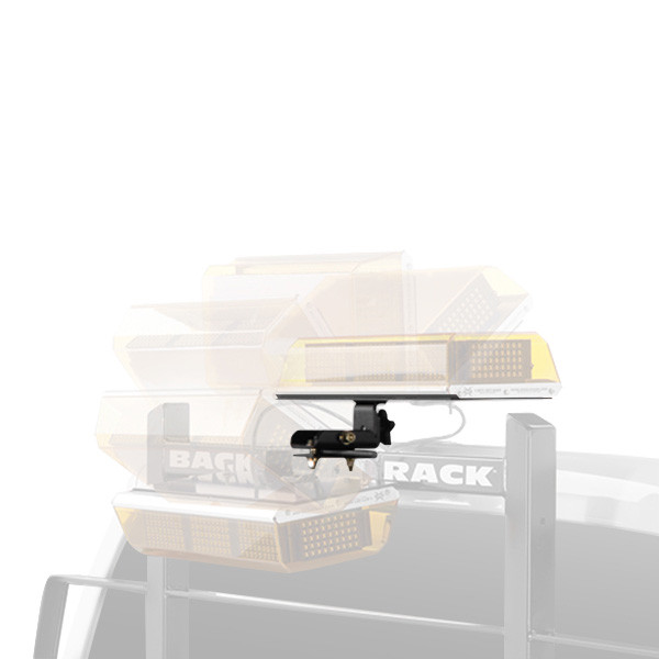 Backrack 81003 Utility Light Bracket - Passenger Side 6.5 Inch Strobe Light Mount For Truck Bed Racks