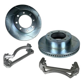 Baer® - BIG Claw Slotted 1-Piece Rear Brake Rotor Kit