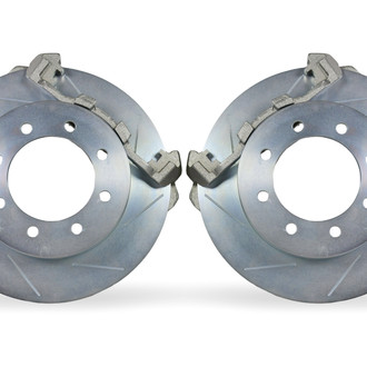 Baer® - BIG Claw Slotted 1-Piece Front Brake Rotor Kit