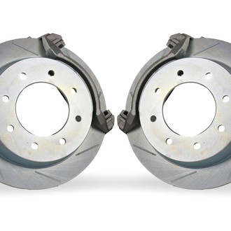 Baer® - BIG Claw Slotted 1-Piece Front Brake Rotor Kit