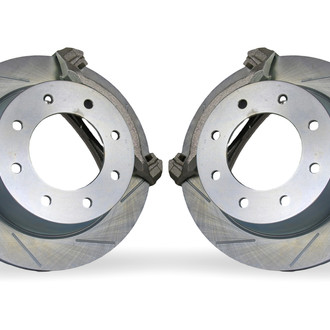 Baer® - BIG Claw Slotted 1-Piece Rear Brake Rotor Kit