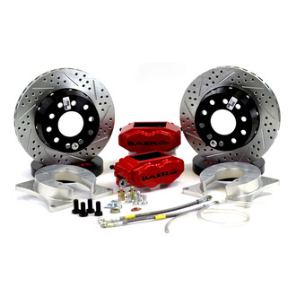 Baer® - SS4 Plus Drilled and Slotted Rear Brake System