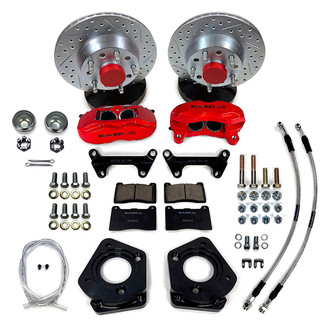 Baer® - SS4 Drilled and Slotted Front Brake System