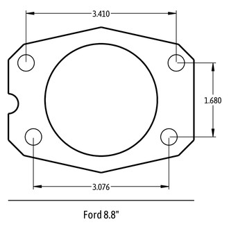 Baer® - SS4 Plus Drilled and Slotted Rear Brake System