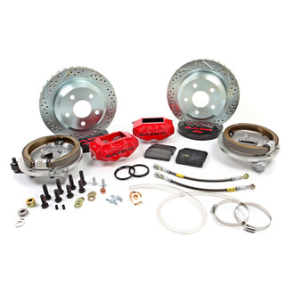 Baer® - SS4 Drilled and Slotted Rear Brake System