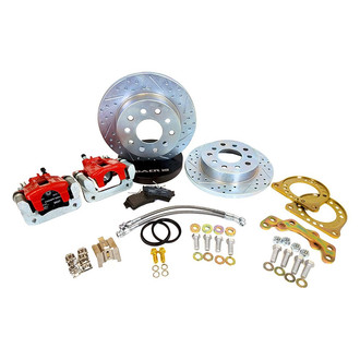 Baer® - Classic Drilled & Slotted Rear Disc Brake Conversion Kit