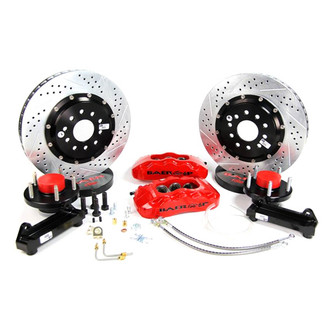 Baer® - Pro Plus Drilled and Slotted Front Brake System
