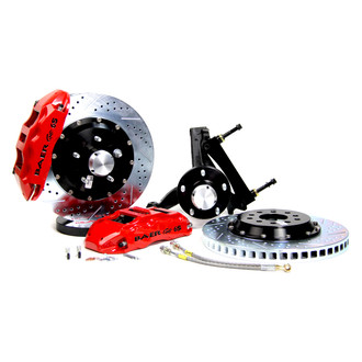 Baer® - Extreme Plus Drilled and Slotted Front Brake System