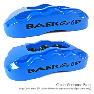 Baer® - Track4 Drilled and Slotted Front Brake System