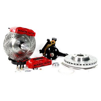 Baer® - Track4 Drilled and Slotted Front Brake System