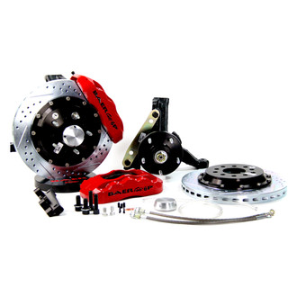 Baer® - Pro Plus Drilled and Slotted Front Brake System