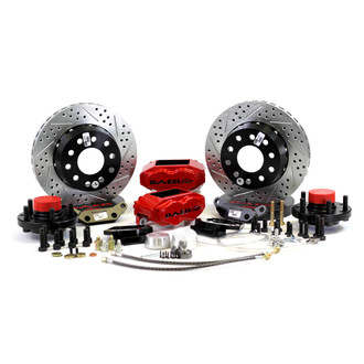 Baer® - SS4 Plus Drilled and Slotted Front Brake System