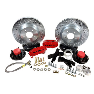 Baer® - SS4 Drilled and Slotted Front Brake System