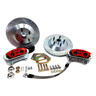 Baer® - Classic Drilled and Slotted Disc Brake Conversion Kit