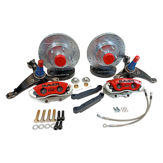 Baer® - Classic Drilled and Slotted Disc Brake Conversion Kit