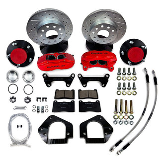 Baer® - SS4 Drilled and Slotted Front Brake System
