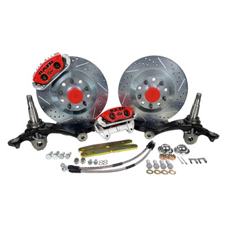 Baer® - Classic Drilled and Slotted Disc Brake Conversion Kit