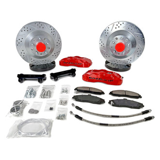 Baer® - Pro Drilled and Slotted Front Brake System