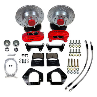 Baer® - SS4 Drilled and Slotted Front Brake System