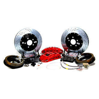 Baer® - Extreme Plus Drilled and Slotted Rear Brake System