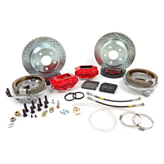 Baer® - SS4 Drilled and Slotted Rear Brake System