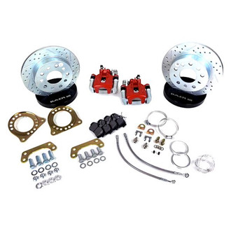 Baer® - Classic Drilled and Slotted Disc Brake Conversion Kit