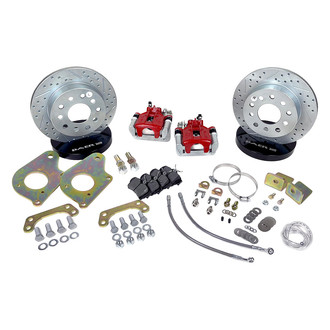 Baer® - Classic Drilled and Slotted Disc Brake Conversion Kit