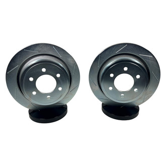 Baer® - Claw Slotted 1-Piece Rear Brake Rotors