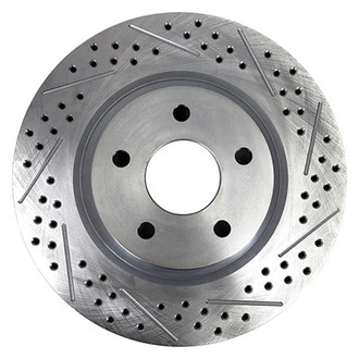 Baer® - Drilled and Slotted 1-Piece Brake Rotor
