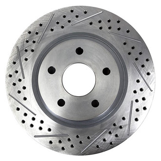 Baer® - Drilled and Slotted 1-Piece Brake Rotor
