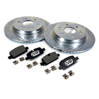 Baer® - Claw Drilled and Slotted Rear Brake System