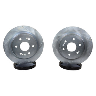 Baer® - Claw Slotted 1-Piece Rear Brake Rotors