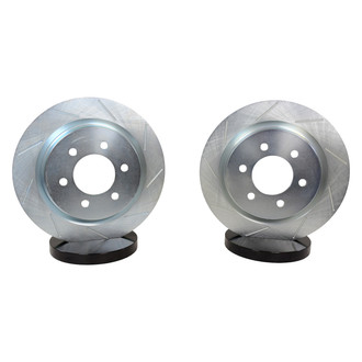 Baer® - Claw Slotted 1-Piece Rear Brake Rotors