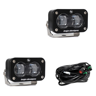 Baja Designs® - S2™ SAE 3"x2" 2x12.42W Rectangular LED Lights
