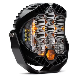 Baja Designs® - LP9 Pro™ 8" 105W/2.8W Round Driving/Combo Beam Amber/White LED Light