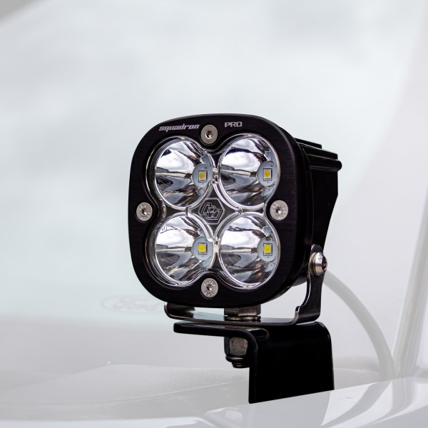 Baja Designs® - A-Pillar Squadron Sport™ 3" 2x26W Square Spot Beam LED Light Kit
