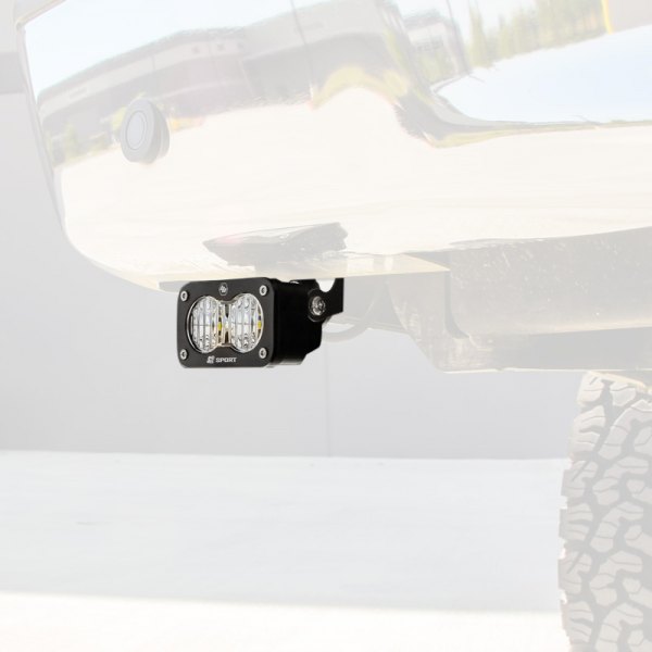 Baja Designs® - Rear Bumper S2 Sport™ 2.93" 2x12W Wide Cornering Beam LED Light Kit, with Upfitter