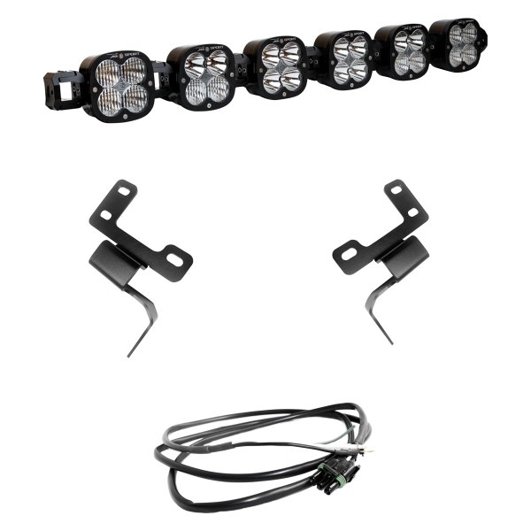 Baja Designs® 447768UP Front Bumper Mounted XL Linkable™ 156W Dual Row MultiPattern Beam