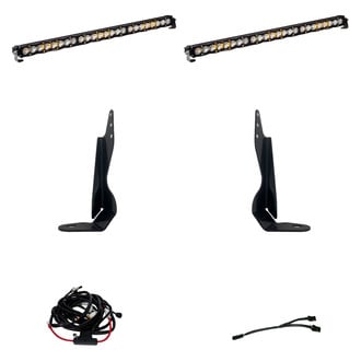 Baja Designs® - S8™ Behind Grille Single Row Light Bar Kit