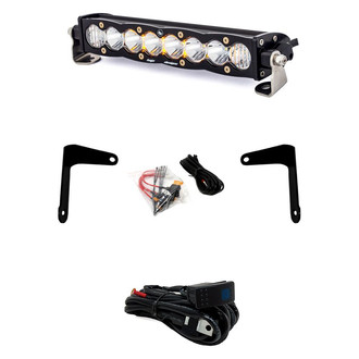Baja Designs® - Hood Mounted S8™ 10" 60W Driving/Combo Beam LED Light Bar Kit