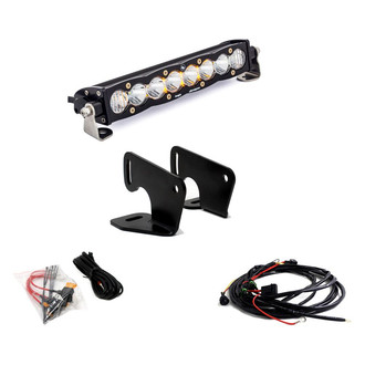 Baja Designs® - Hood Mounted S8™ 10" 60W Driving/Combo Beam LED Light Bar Kit
