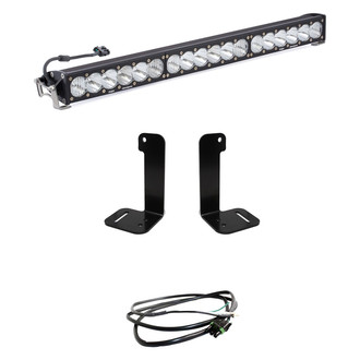 Baja Designs® - Front Bumper Mounted OnX6+™ 30" 281W Driving/Combo Beam LED Light Bar Kit, with Upfitter