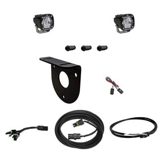 Baja Designs® - S1™ 2.1" 2x20W Square Wide Cornering Beam LED Light Kit, with Upfitter