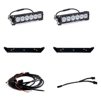 Baja Designs® - Grille Mounted OnX6™ 10" 2x108W Driving/Combo Beam LED Light Bar Kit