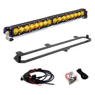 Baja Designs® - Grille Mounted S8™ 20" 120W Driving/Combo Beam Amber LED Light Bar Kit
