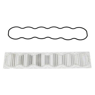 Baja Designs® - 10" Rectangular Clear Plastic Wide Cornering Beam Lens for OnX6™